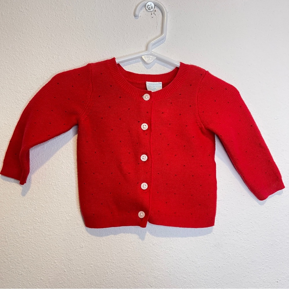 red edgehill collection cardigan sweater
